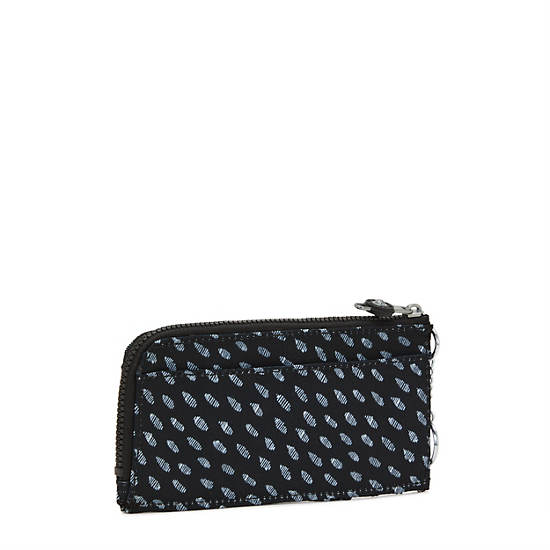 Kipling Dafni Printed Wallet Cüzdan Siyah Beyaz | TR 1040BE